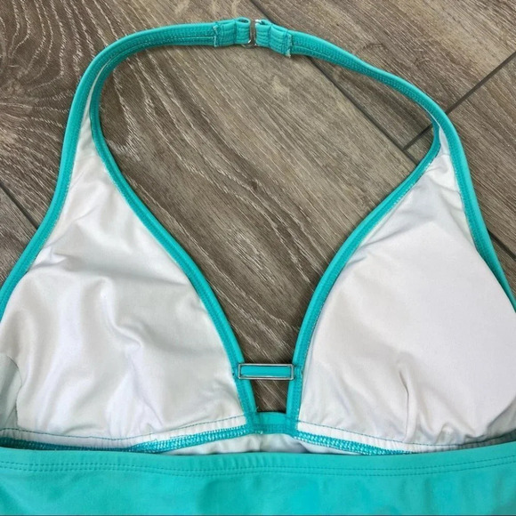 Cole of California Blue Halter Tankini  Swim Top - Picture 8 of 13